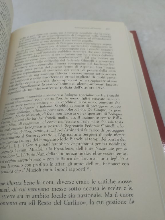 brunella della casa leandro arpinati un fascista anomalo il mulino