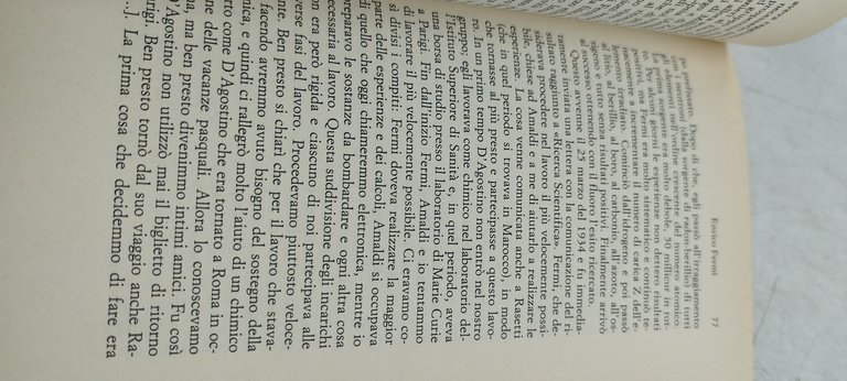 bruno pontecorvo enrico fermi edizioni studio tesi
