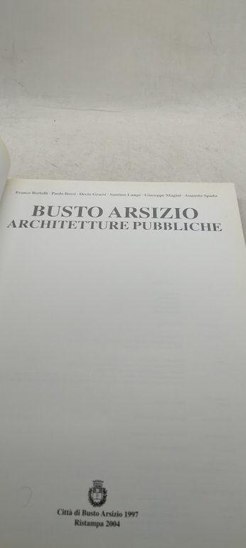busto arsizio architetture pubbliche