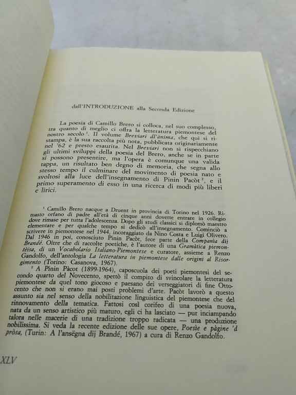 camillo brero breviari dl'anima poesie piemonteise