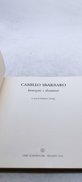 camillo sbarbaro immagini e documenti