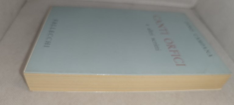 canti orfici e altri scritti dino campana vallecchi | Immagine Gallery 4