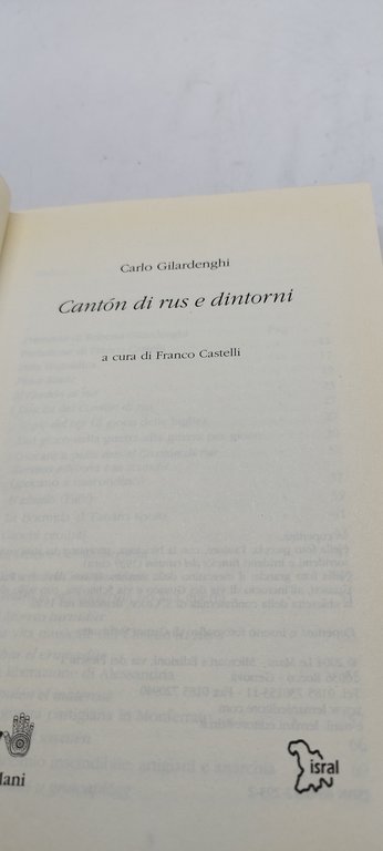 cantòn di rus e dintorni carlo gilardenghi