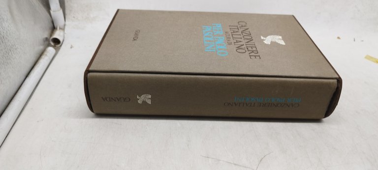 canzoniere italiano a cura di pier paolo pasolini