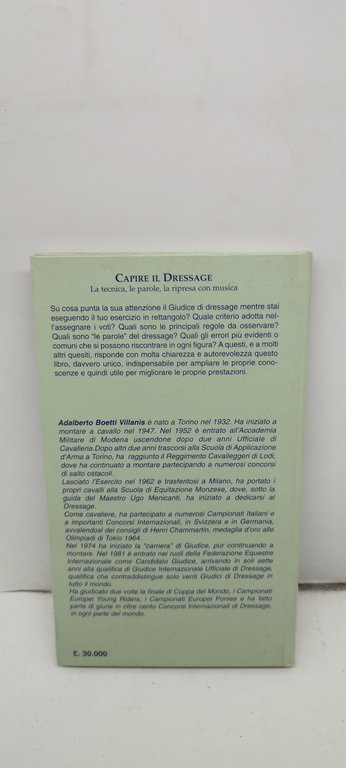 capire il dressage adalberto boetti villanis