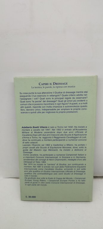 capire il dressage adalberto boetti villanis