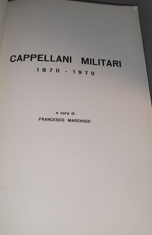 cappellani militari 1870-1970 | Immagine Gallery 8