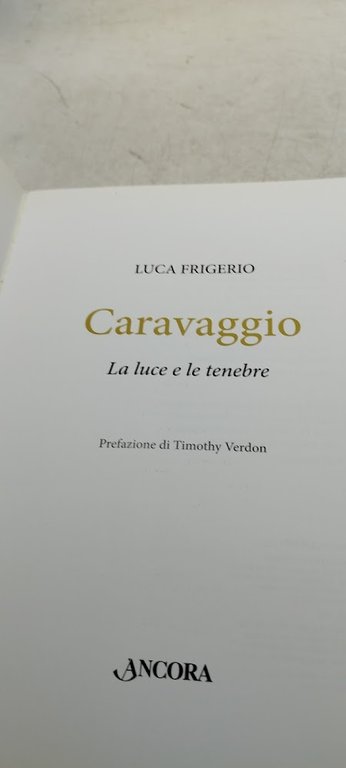 caravaggio la luce e le tenebre