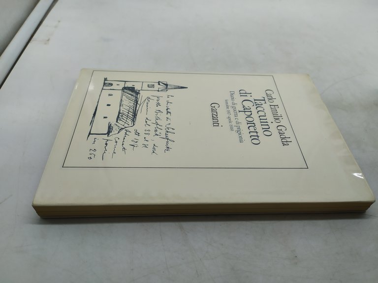 carlo emilio gadda taccuino di caporetto garzanti