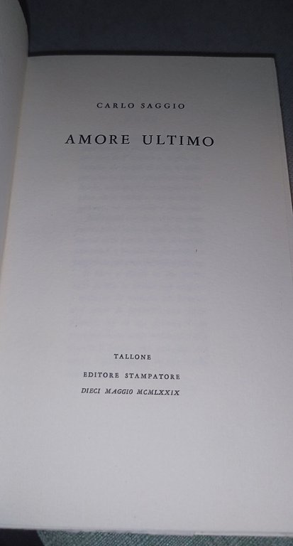 carlo saggio amore ultimo tallone | Immagine Gallery 7