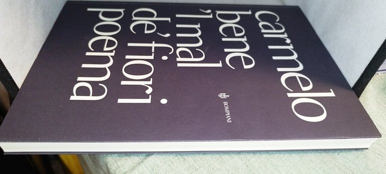 carmelo bene 'l mal dè fiori poema | Immagine Gallery 3