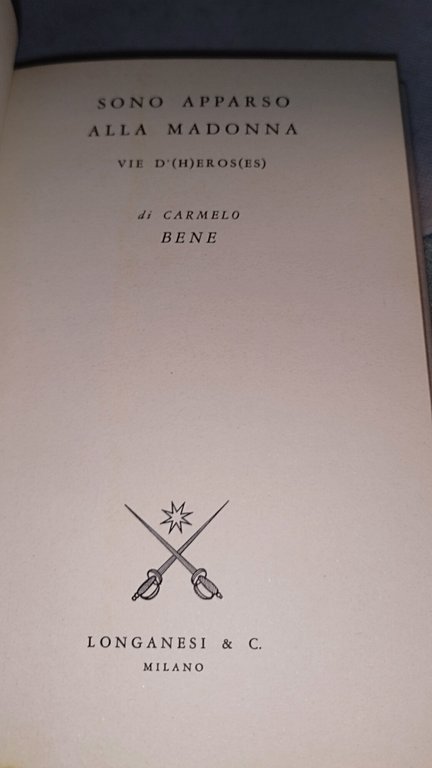 carmelo bene sono apparso alla madonna | Immagine Gallery 8