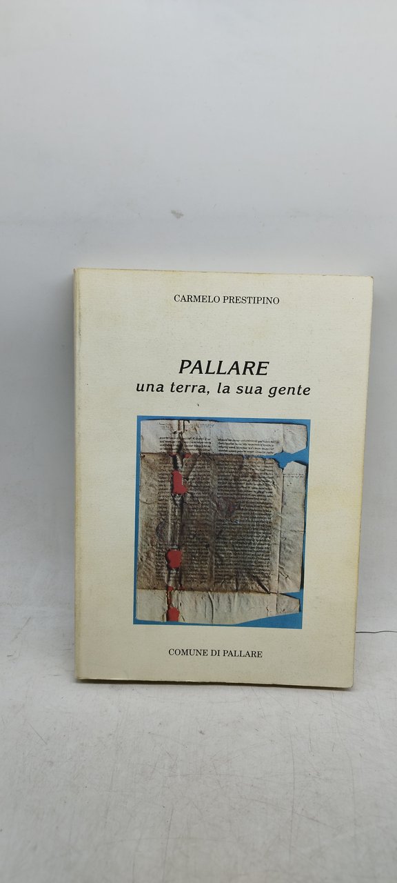 carmelo prestipino pallare una terra ,la sua gente