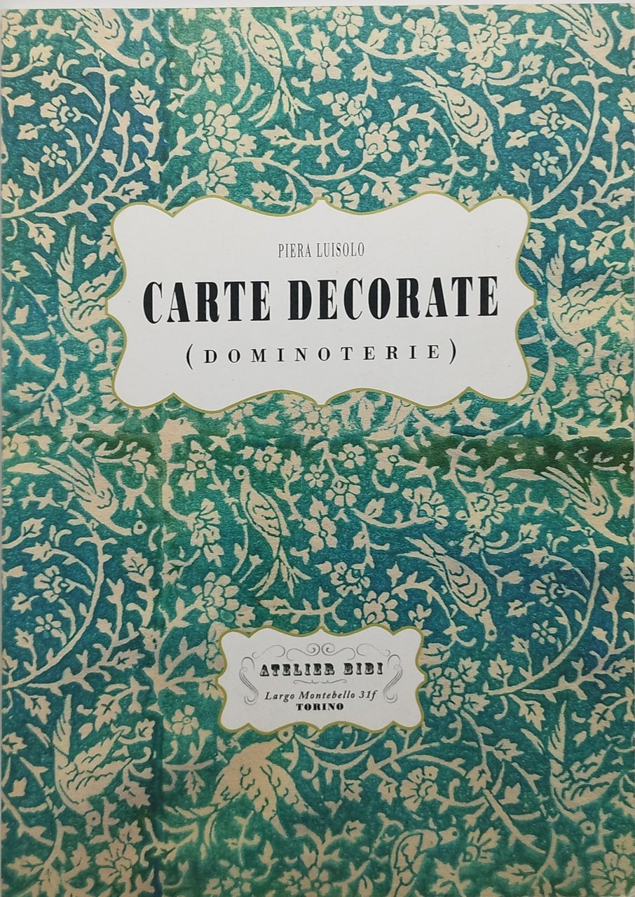 carte decorate dominotterie