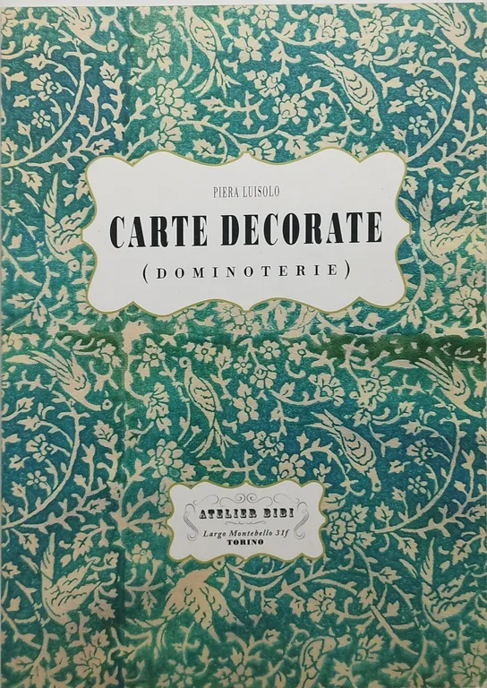 carte decorate dominotterie