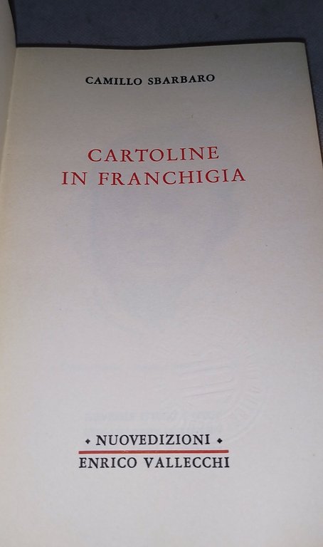 cartoline in franchigia camillo sbarbaro | Immagine Gallery 10