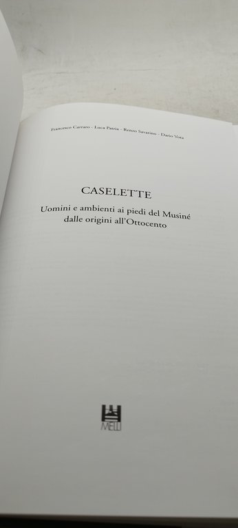 caselette uomini e ambienti ai piedi del musine dalle origini …