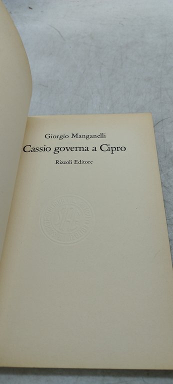 cassio governa a cipro giorgio manganelli