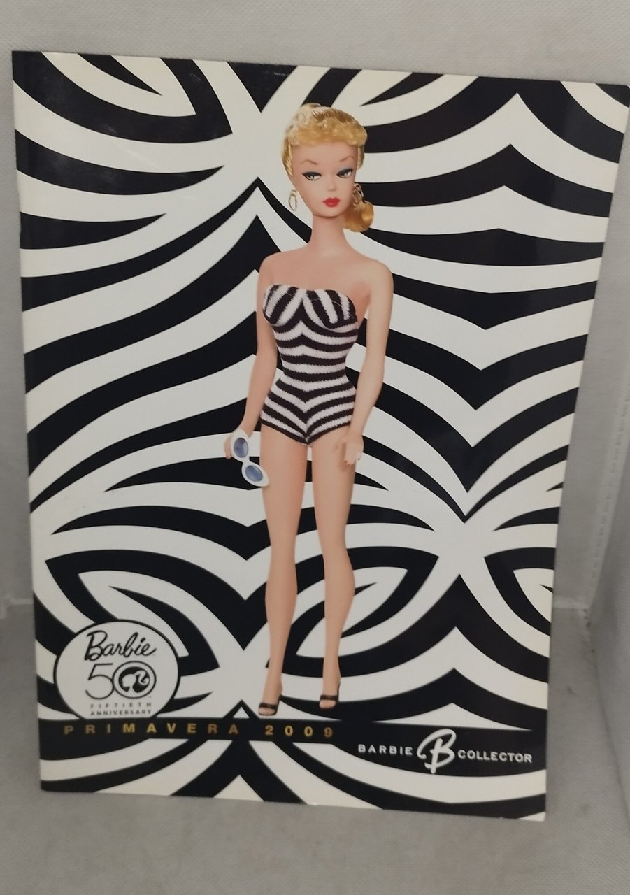 catalogo barbie 50 fiftieth anniversary primavera 2009 barbie collector mattel