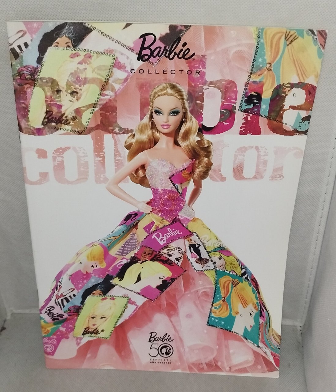 catalogo collector 50 fifteieth anniversary barbie mattel