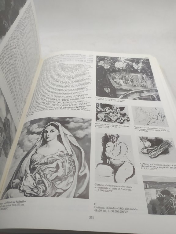 catalogo dell'arte moderna italiana numero 20 mondadori e associati