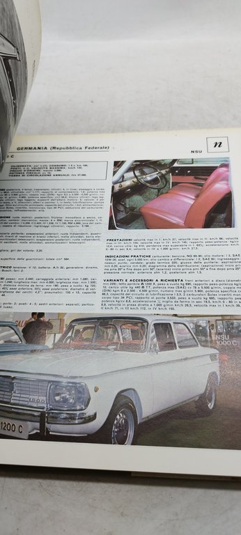 catalogo mondiale dell'automobile 1968 automobile club d'italia