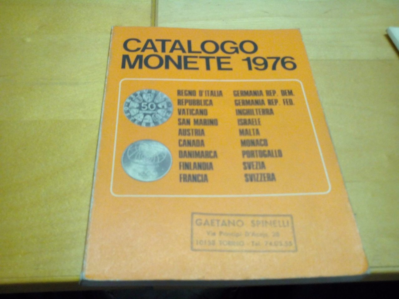 catalogo monete1976