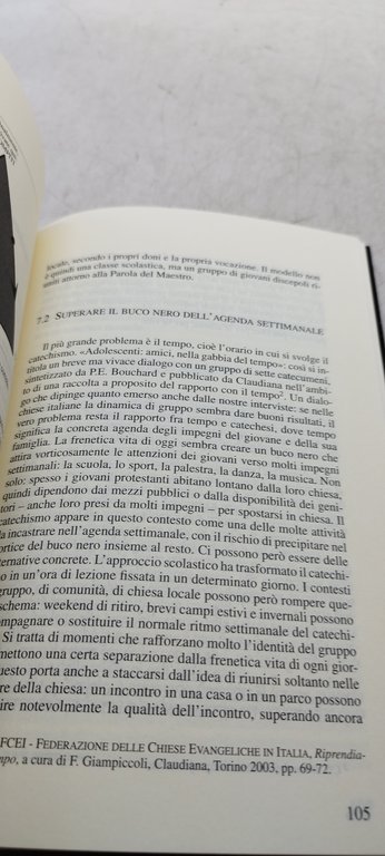 catechesi giovanile condividere la fede nell'adolescenza