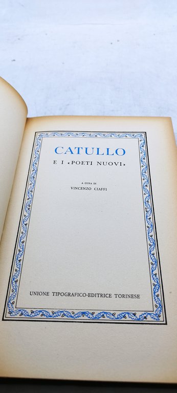 catullo classici utet