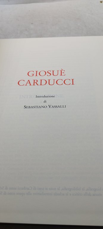 cento libri per mille anni giosue' carducci