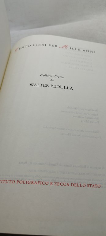 cento libri per mille anni ugo foscolo