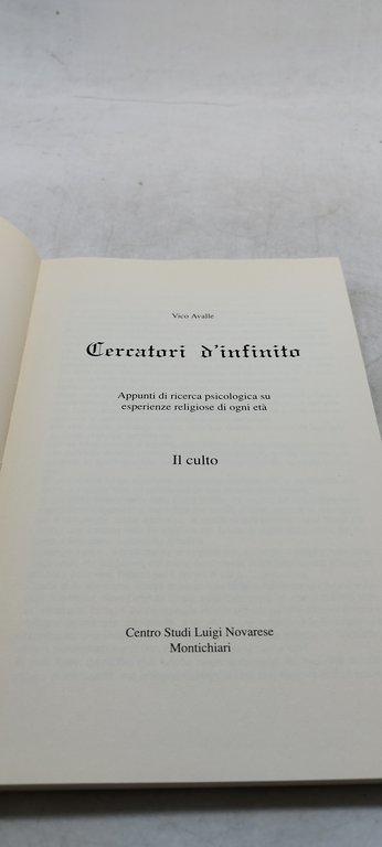 cercatori d'inferno vico avalle