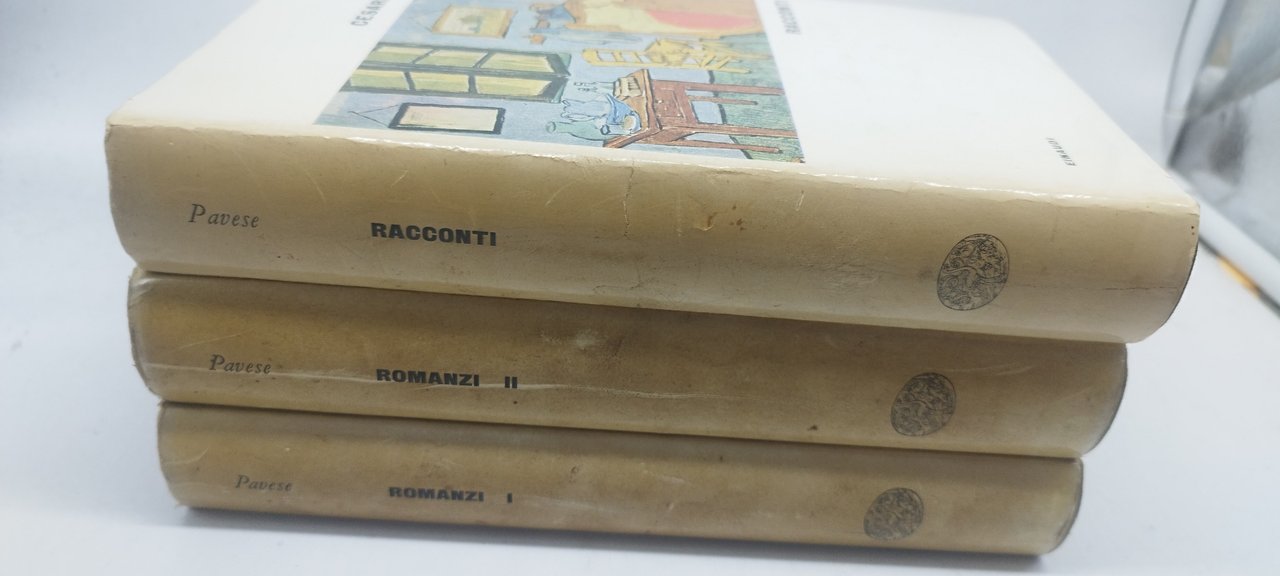 cesare pavese romanzi e racconti 3 volumi einaudi