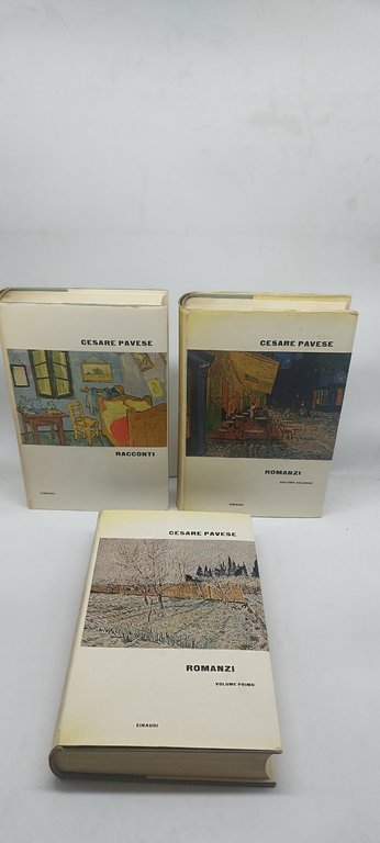 cesare pavese romanzi e racconti 3 volumi einaudi