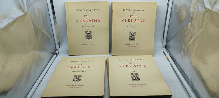 ceuvres completes de paul verlainte illustrees par berhold mahn 8 …