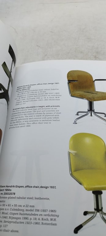 chairs catalogue of the delft faculty of architecture collection