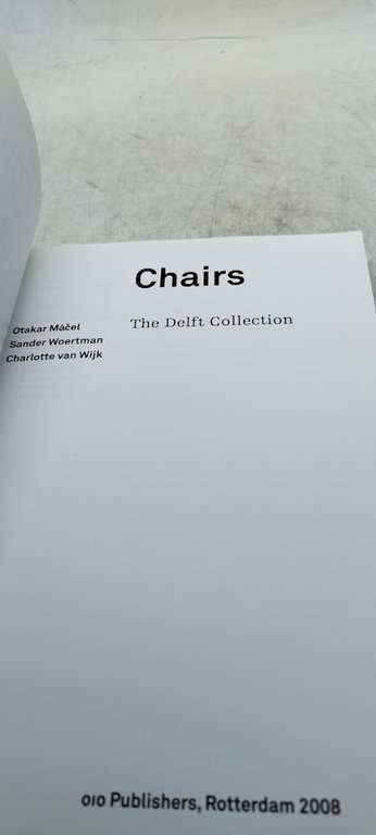chairs catalogue of the delft faculty of architecture collection