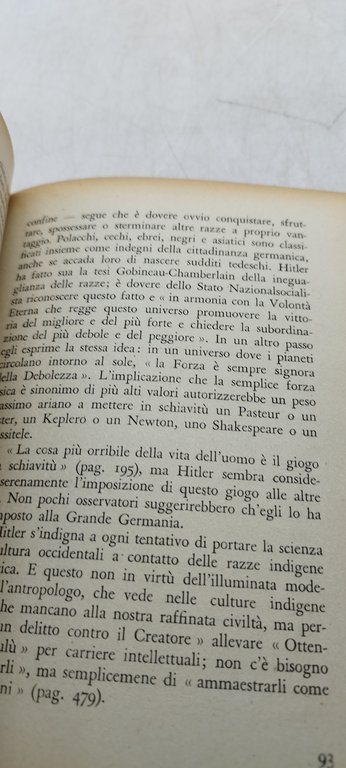 che cosa voleva hitler e.o.lorimer