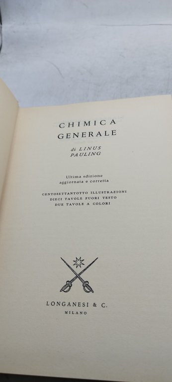 chimica generale