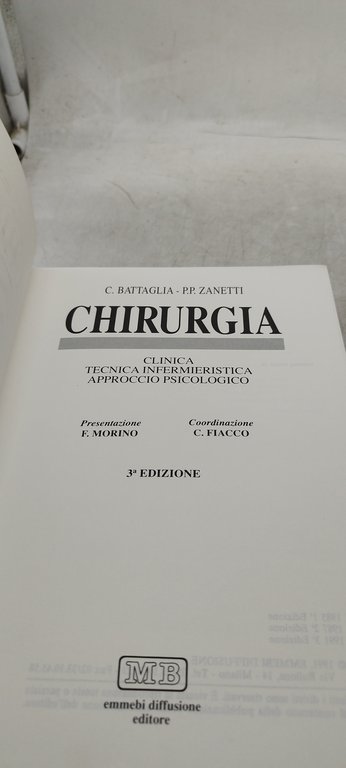 chirurgia clinica tecnica infermieristica approccio psicologico