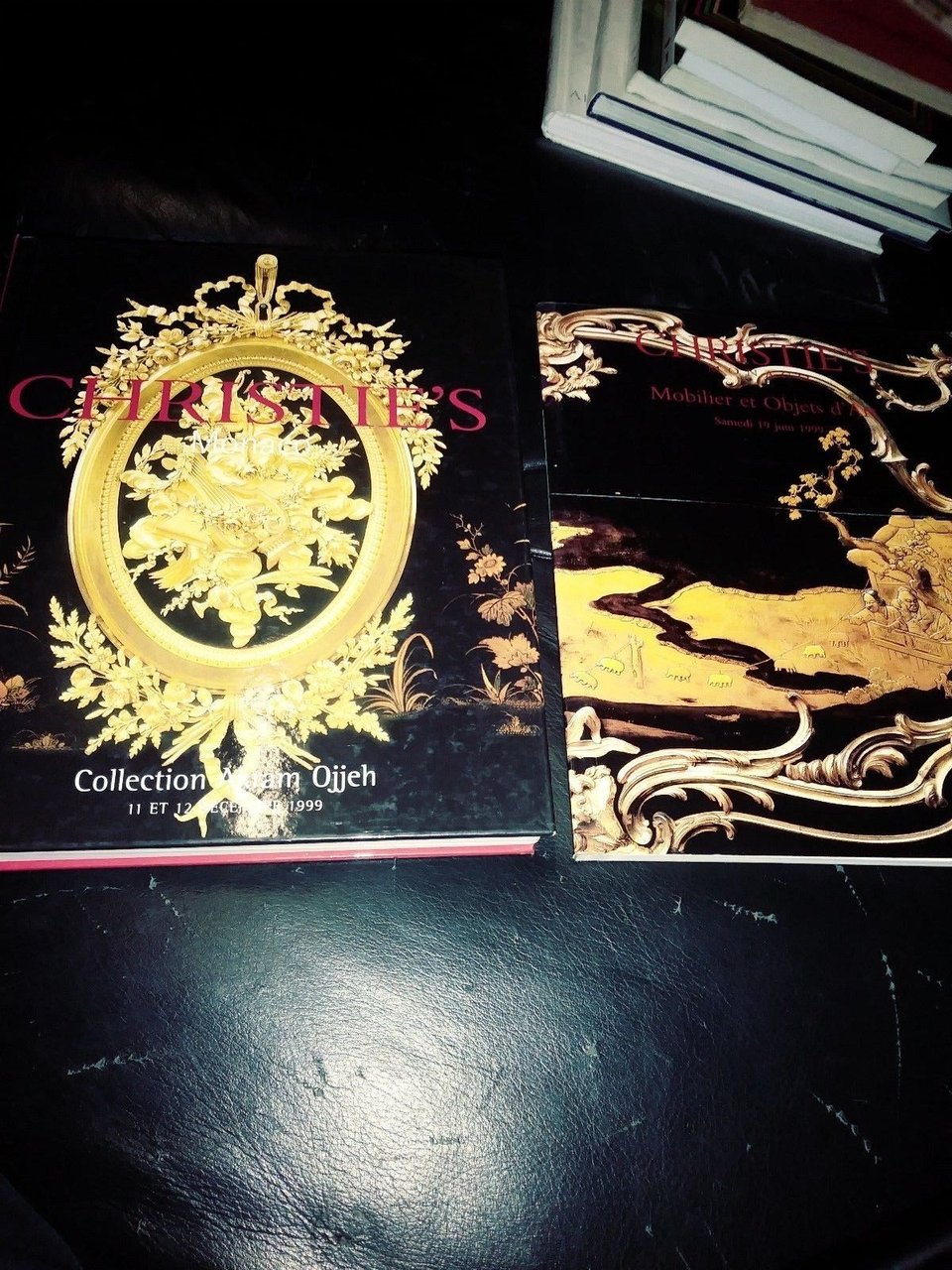 christie's collection akrtam ojjeh +mobilier rt objets d'art
