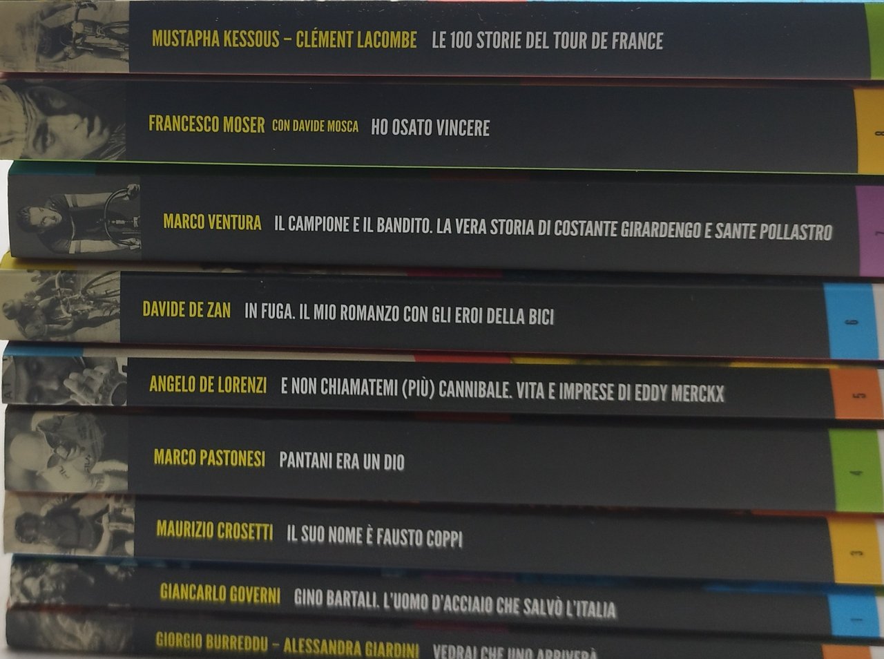 ciclismo epico 9 volumi pantani coppi bartoli