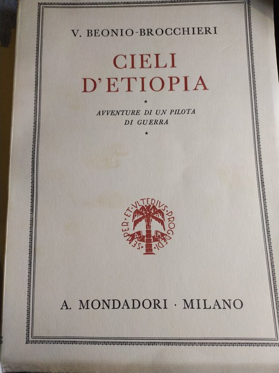 cielo d'etiopia mondadori 1936