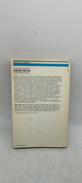cinque analisi il testo della poesia