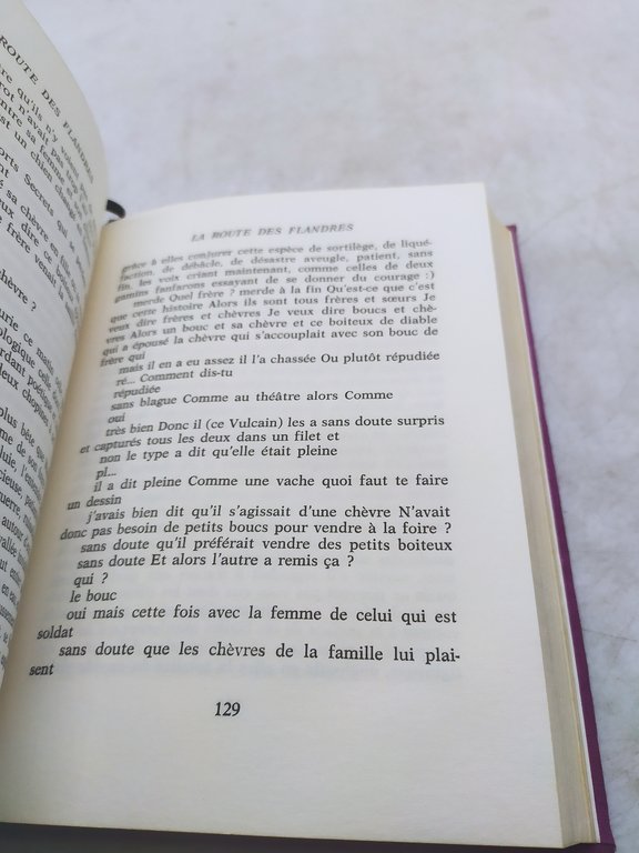 claude simon la route des flandres edizione numerata