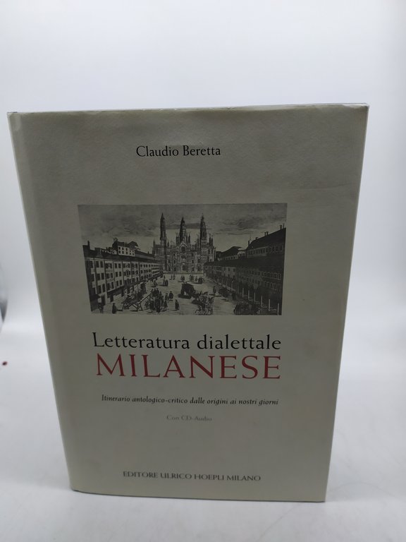 claudio beretta letteratura dialettale milanese hoepli