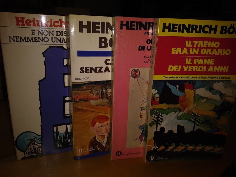 cofanetto 4 libri opere di heinrich boll casa senza custodia …