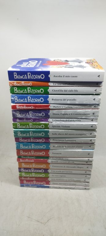 collana bianca pitzorno 20 volumi mondadori
