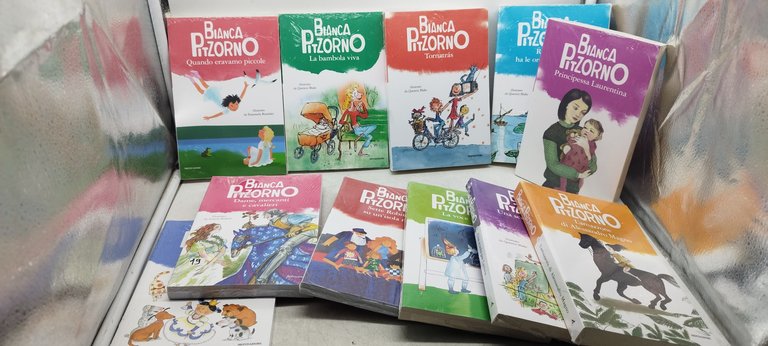 collana bianca pitzorno 20 volumi mondadori