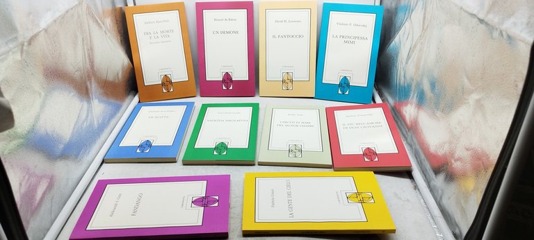 collana di letteratura pannunzio rosolini l'argonauta 10 volumi